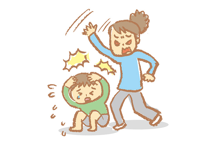 幼少期の身体的虐待の影響